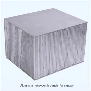 چھتری کے لئے ایلومینیم شہد کی مکھی پینل