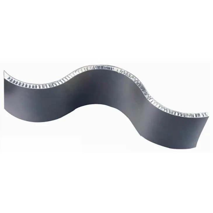 خمیدہ ایلومینیم ہنی کامب شیٹ